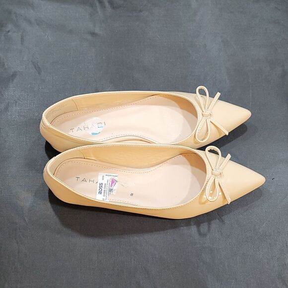 BRAND NEW TAHARI POINTED TOE SLIP-ON WOMEN"S BALLET FLATS - Picture 7 of 15